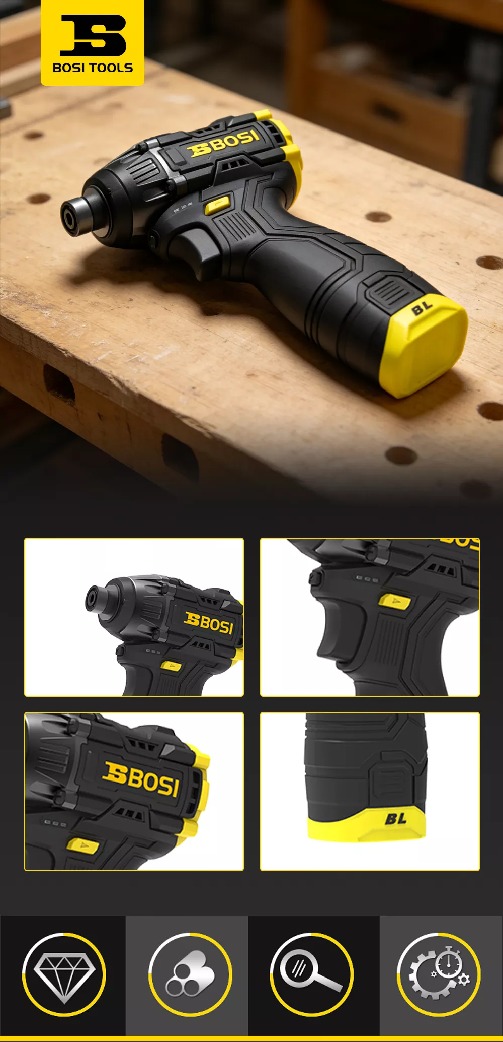 Li-ion Brushless Impact Screwdriver
